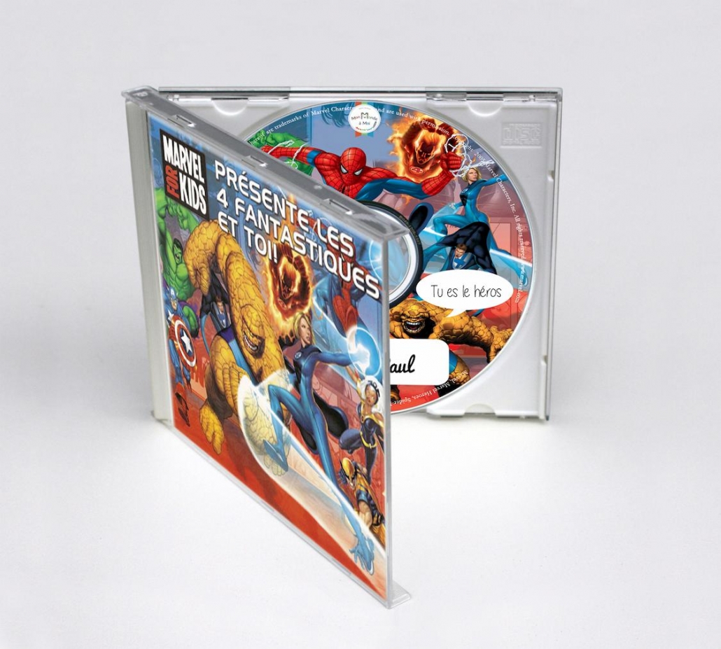 les_4_fantastique_musique_personnalise_garcon