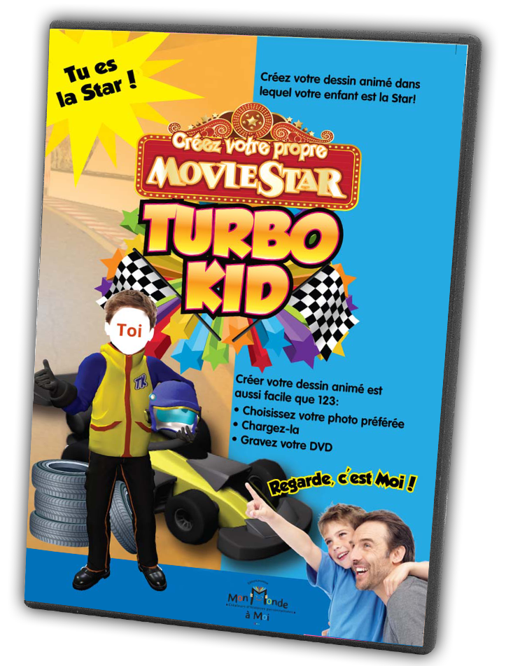 turbo kid DVD personnalisé
